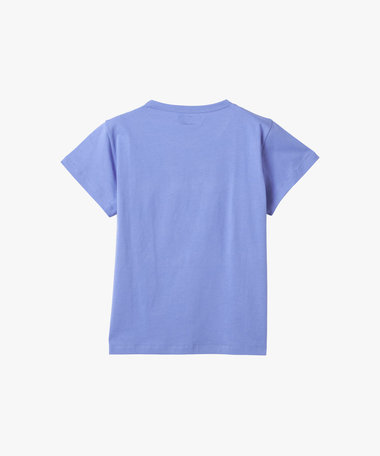 "b."ロゴ ハート プリント コットン 半袖 Tシャツ "Brando"