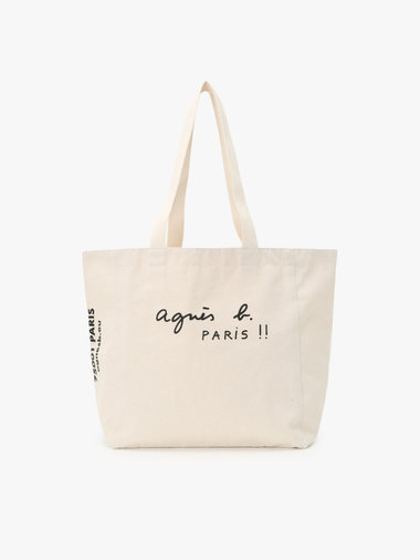 プリント コットン トートバッグ ”PARIS”