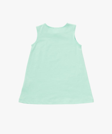 ベビー ロゴ コットン ノースリーブ ワンピース "Barbie"