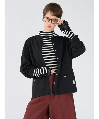 To b. by agnes b.× green label relaxing コットン ビッグカーディガン
