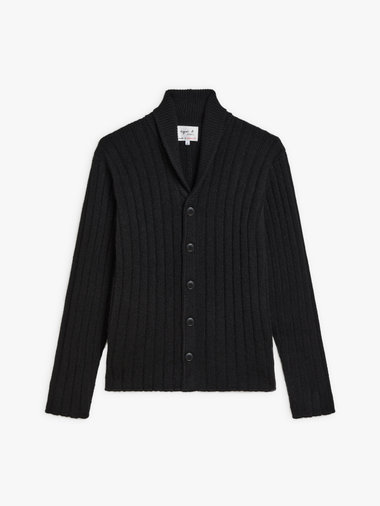 【Outlet】メンズ ヤクヘア ニット カーディガン