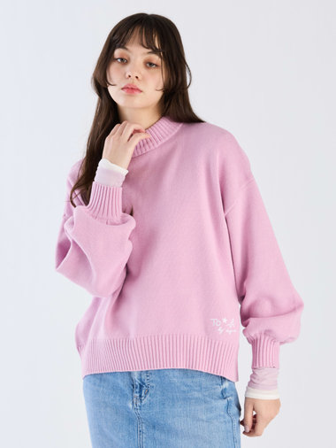 【Outlet】ソフトニット プルオーバー