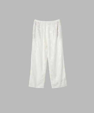 フローラルパターン ワイドパンツ "Vietnam"