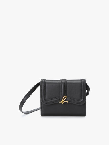 【Outlet】レザー 財布ショルダー"Ingrid" ZAW03-04