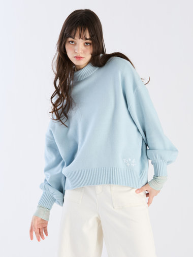 【Outlet】ソフトニット プルオーバー