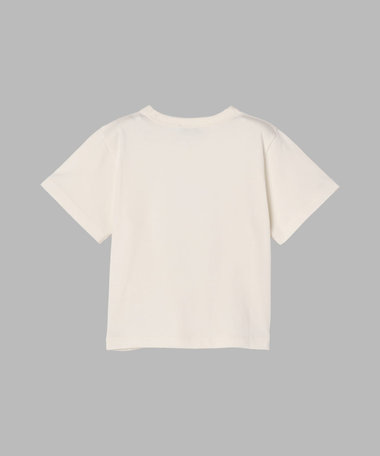 キッズ "b." ロゴ スター コットン 半袖 Tシャツ "Domi"