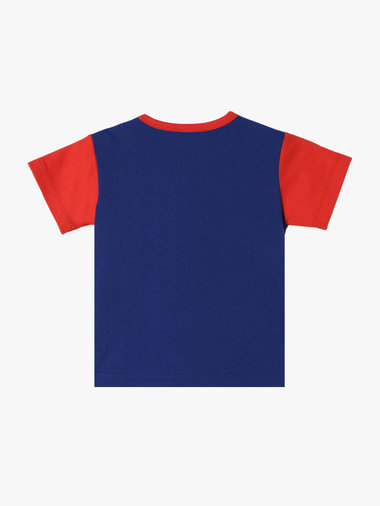 ベビー ロゴ プリント コットン 半袖 Tシャツ