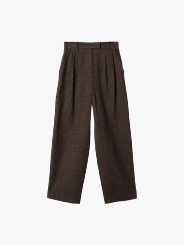 【Outlet】コットン ツイード パンツ