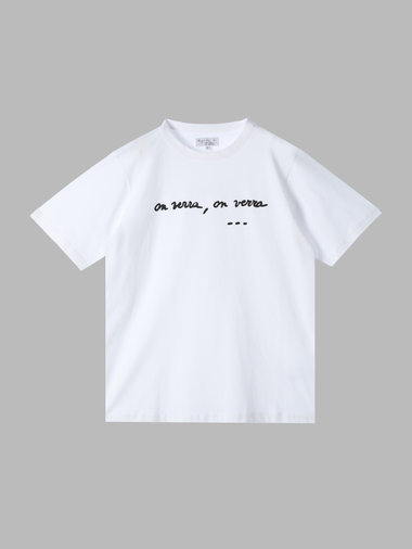 コットン メッセージ 半袖 Tシャツ