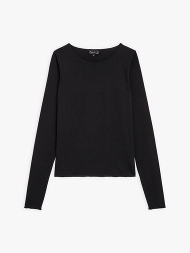 J309 TS ロングスリーブコットンTシャツ