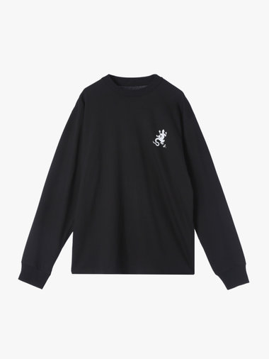 メンズ アイコニック プリント 長袖 Tシャツ ”Lezard”