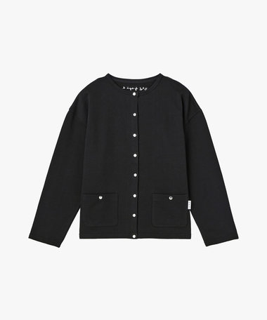 To b. by agnes b.× green label relaxing コットン ビッグカーディガン