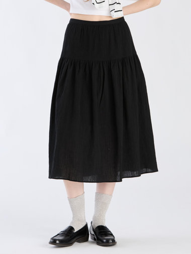 【Outlet】コットンクレープスカート