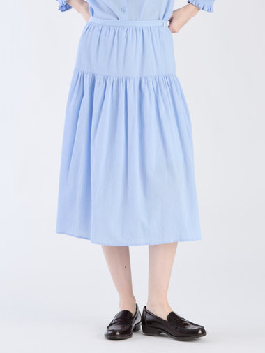 【Outlet】コットンクレープスカート
