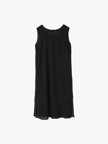 【Outlet】コットンクレープドレス