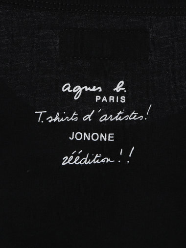 プリント コットン 半袖 アーティスト Tシャツ ”JonOne”