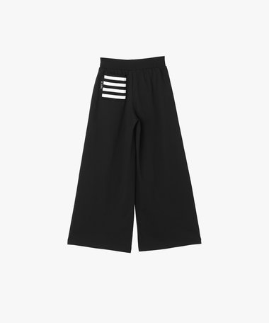 キッズ ロゴ コットン パンツ "Mathis"