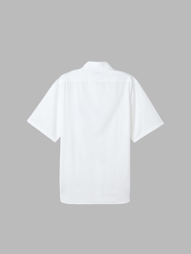 メンズ アイコニック 刺繍 半袖 シャツ "Andy"