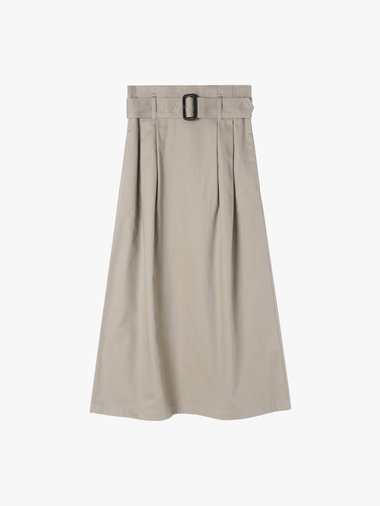 【Outlet】ツイルトレンチスカート