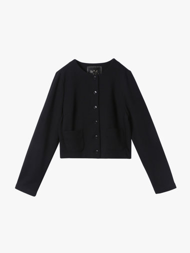 【Outlet】ノーカラー ジャケット