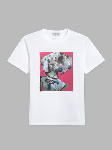 プリント コットン 半袖 40ans アーティスト Tシャツ "Futura"
