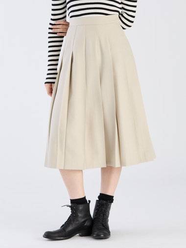 【Outlet】リノンプリーテッドスカート