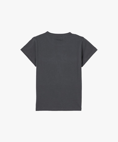 "b."ロゴ ハート プリント コットン 半袖 Tシャツ "Brando"