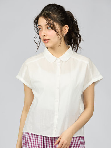 コットン モダン マニッシュ シャツ