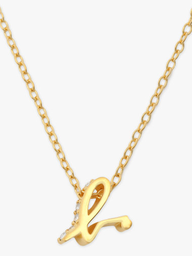 ”b.” ロゴ ネックレス ”ICONIC - ITALIC B”