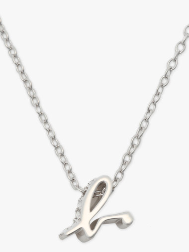 ”b.” ロゴ ネックレス ”ICONIC - ITALIC B”