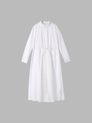 【Outlet】コットンフラワーレースワンピース