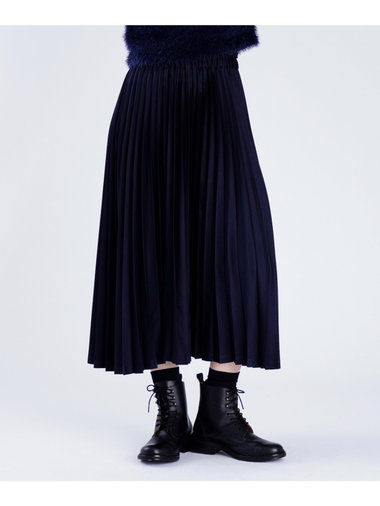【Outlet】サテン プリーツ スカート