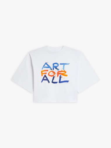 コットン プリント 五分袖 アーティスト Tシャツ "Gilbert & George"