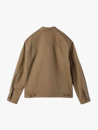 メンズ コットン 長袖 ジップアップジャケット "Chet"