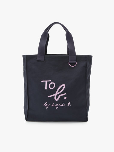 コットン ロゴ トートバッグ