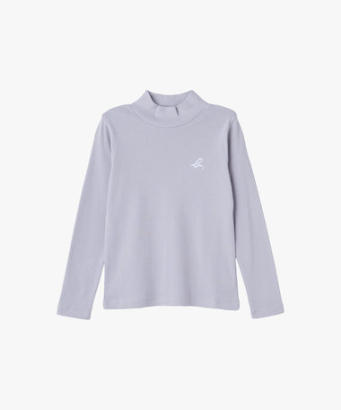 キッズ "b." ロゴ コットン 長袖 Tシャツ
