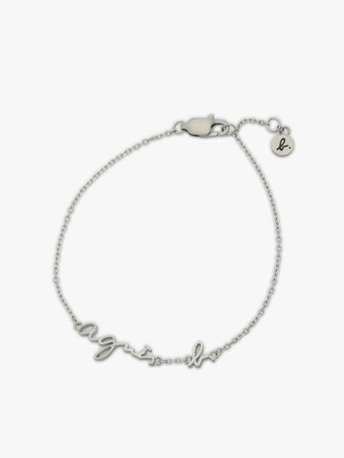 ロゴ ブレスレット