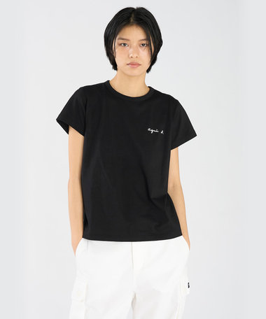 ロゴ プリント コットン 半袖 Tシャツ "Brando"