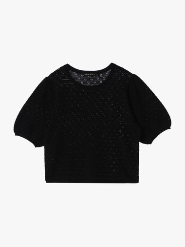 【Outlet】デイジーストライプニットプルオーバー