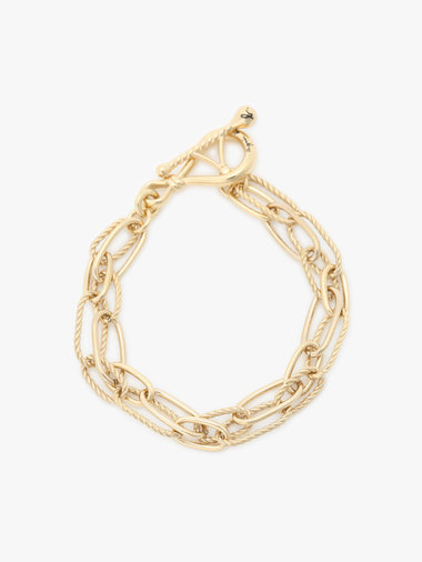 ツイスト フープ ブレスレット "Anchor Knot"