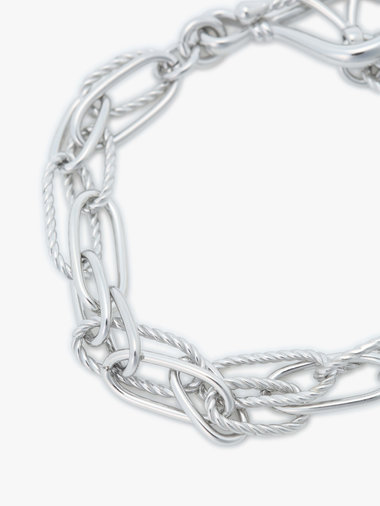  ツイスト フープ ブレスレット "Anchor Knot"