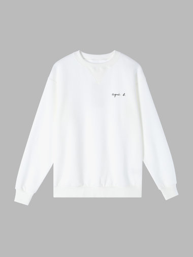 【Outlet】ロゴ プリント コットン 長袖 スウェット