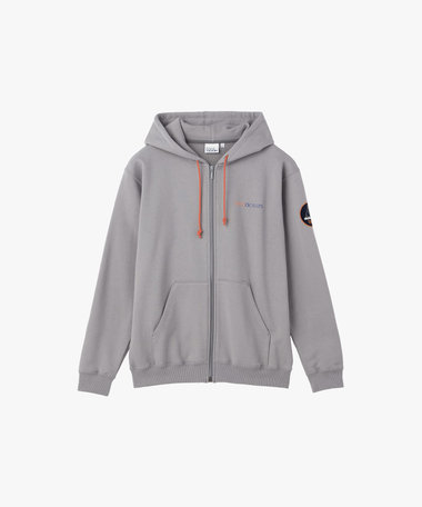 TARA オーガニックコットン 長袖 ジップアップフーディ