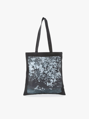 【by R 限定品】agnes b. フォトプリント コットン トートバッグ "Sakura"