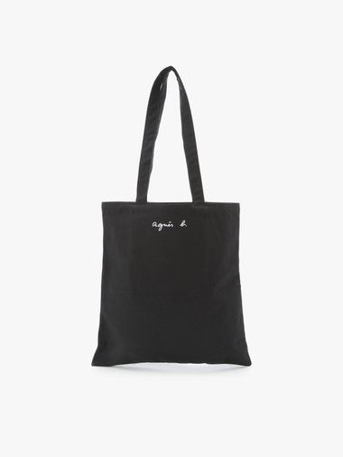 【by R 限定品】agnes b. フォトプリント コットン トートバッグ "Glacon"