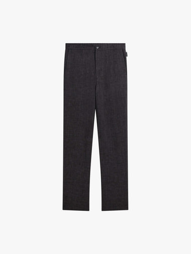 メンズ リネン混 ストレートパンツ "Julen"