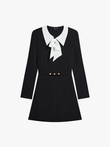 ボウタイ クレープ ワンピース "New Etincelle"