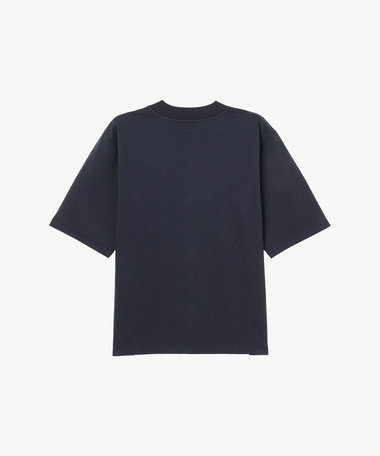 メンズ 刺繍 コットン 半袖 Tシャツ "Lezard"