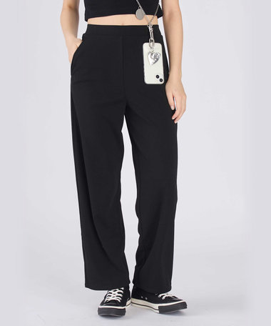 ジャージー リラックスド テーパードパンツ