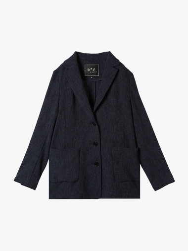 ミックスツイード テーラードジャケット